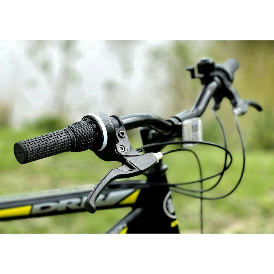 image 1 of Dallingridge Duke DS Full Suspension Mountain Bike, 26" Wheel - Black/Yellow