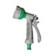 image 8 of 6 Function Soft Grip Garden Hose Pipe Spray | Green | Green