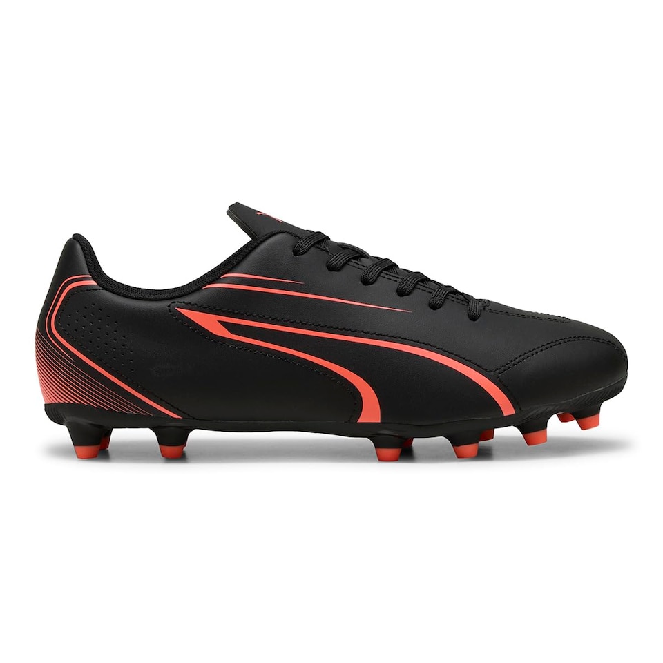 image 1 of Puma Vitoria Fg/Ag Football Boots - 10 - Black/Red