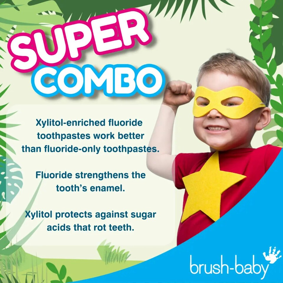 image 1 of Brush Baby WildOnes Applemint Childrens Toothpaste