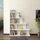 image 3 of Decorotika Echo Ladder Bookcase 5-tier Decorotika Echo Ladder Bookcase 5-tier - 120 cm H x 90 cm W x 21,8 cm D | White