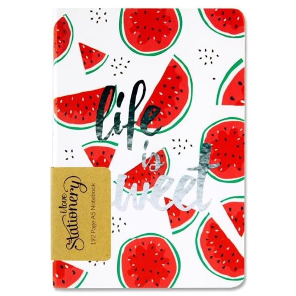 image 1 of A5 192 Page Fruits Design Journal by I Love Stationery