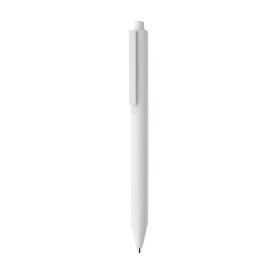 image 1 of MidOcean Side Recycled ABS Plastic Ballpoint Pen - White - 14cm x 1cm