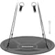 image 1 of Swing - 120 kg weight capacity, height-adjustable | Grey | grey/black | Ø 100 cm | 1