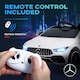 image 8 of AIYAPLAY Mercedes-Benz AMG CLA 45 Licensed 12V Ride on Car w/ Music - White