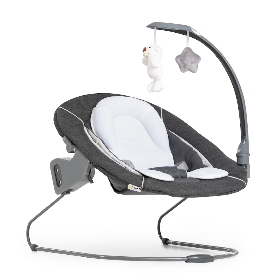 image 1 of hauck Alpha Bouncer Deluxe - Melange Grey