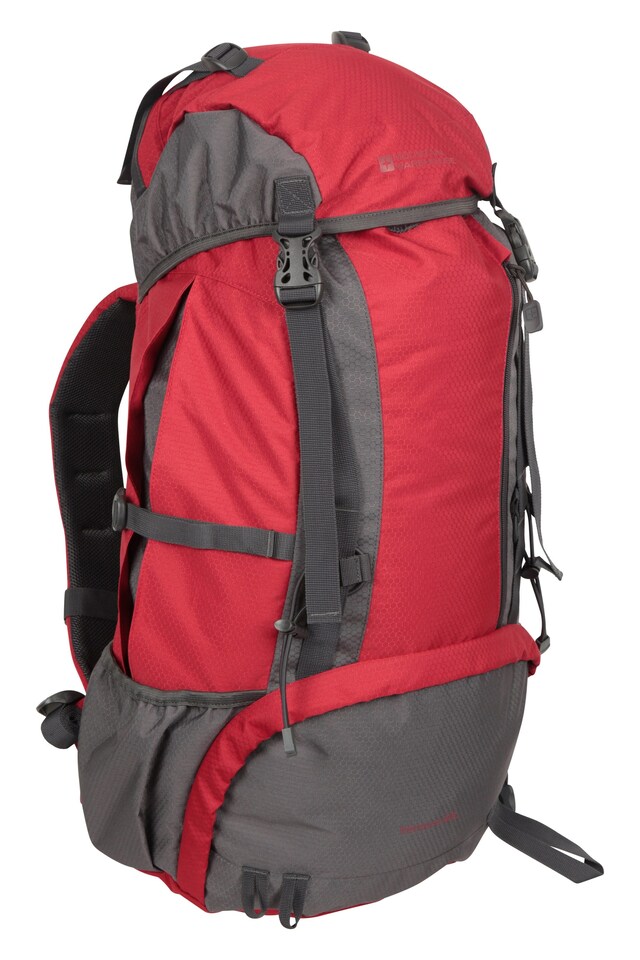 image 1 of Mountain Warehouse Venture 40L Rucksack Ripstop Rain Cover Hiking Backpack Bag