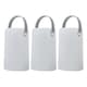 image 4 of ValueLights Daomu 3 Pack White Outdoor Decorative Light | White