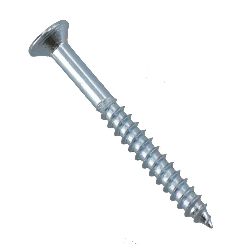image 1 of 4mm x 38mm PZ2 Drive Countersunk Wood Chipboard Screws Fasteners 14pc