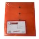image 1 of Pack of 12 Janrax A4 Orange Document Wallets - Button Stud Folder