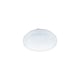 image 1 of EGLO Frania-S Rounded White Crystal Effect Wall or Ceiling Light