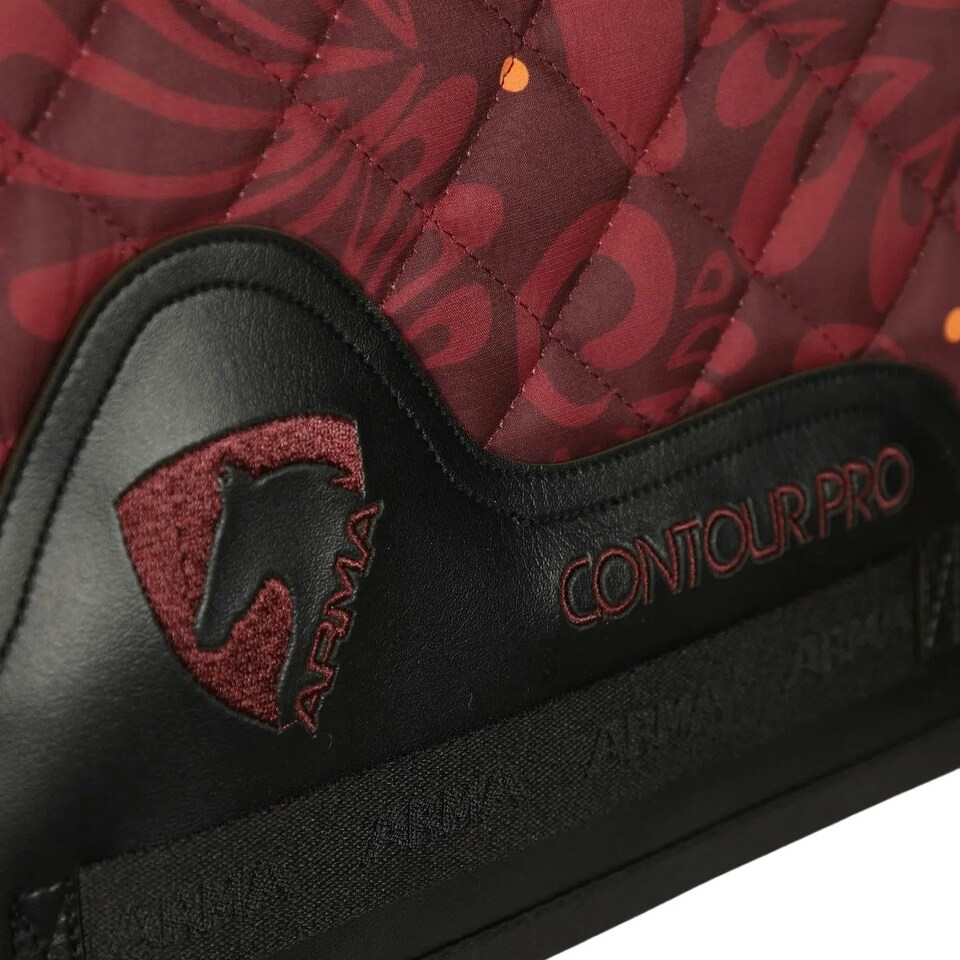 image 1 of ARMA Hyde Park Butterfly Horse Saddlecloth - Red - 15in - 16.5in