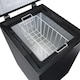 image 5 of SIA CHF100B 48cm Freestanding Slimline Compact Black Chest Freezer | Black