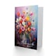 image 2 of Colourful Flower Bouquet Vase Thinking You Sympathy Her Card
