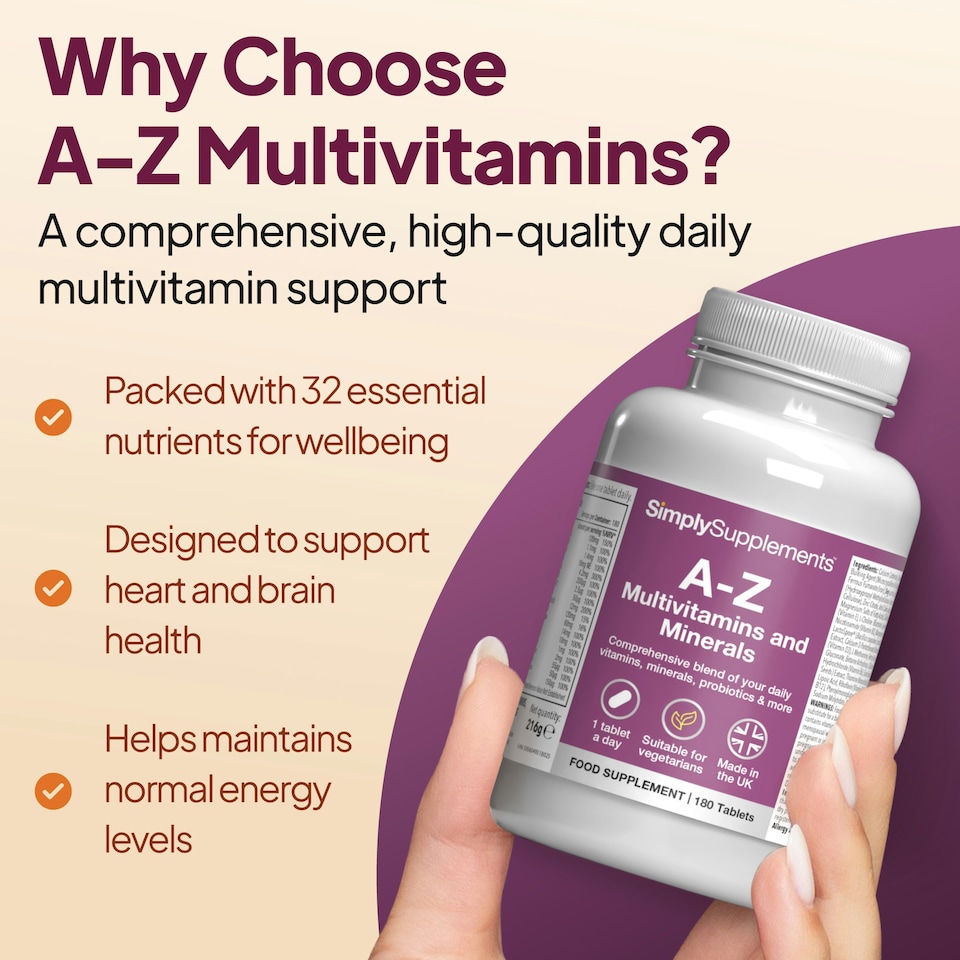 image 1 of A to Z Multivitamins & Minerals - 180 Tablets