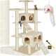 image 1 of Cat Tree Knuti - 186 cm, sisal cat scratching post - Beige