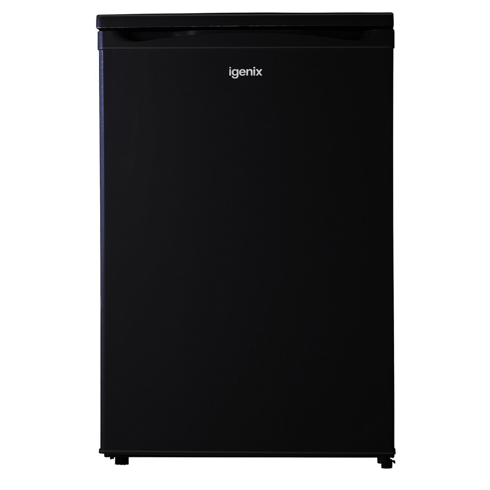 image 1 of Igenix IG255B Freestanding Under Counter Larder Fridge, 136 Litre, Black