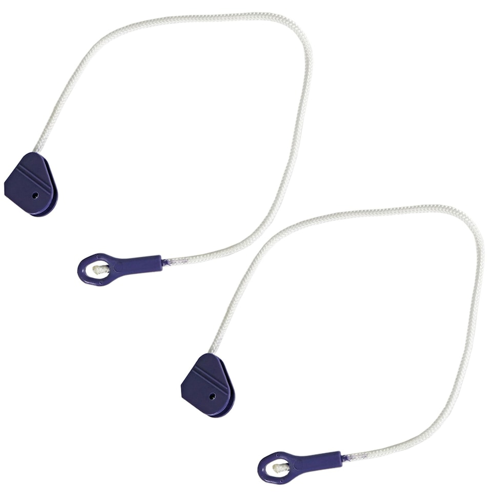 image 1 of SPARES2GO Door Spring Rope Hinge Tension Support for Beko Dishwasher (2 x Springs, 2 x Ropes)