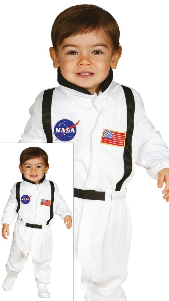 image 1 of Fancy Dress Child Astronaut Costume - 12-18 m
