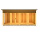 image 1 of Lela 16x8 Summerhouse - L282.1 x W490.4 x H227.5 cm Brown