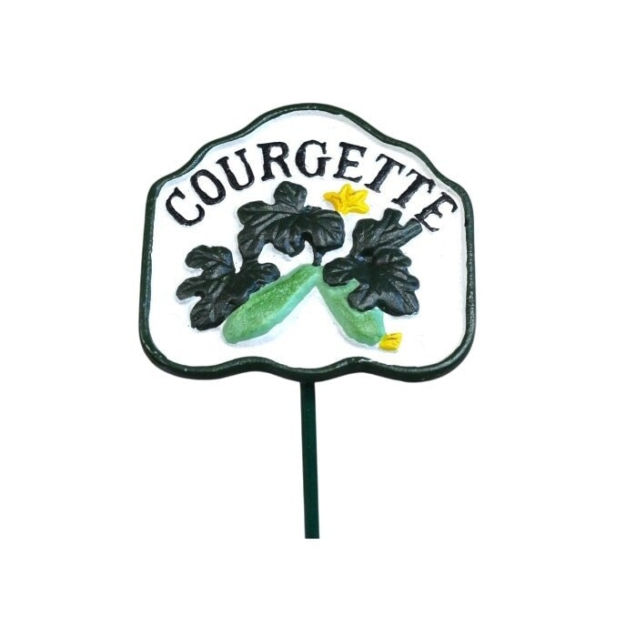 Gifts Direct 2 U Garden Stake Plant Vegetable Sign - Courgette