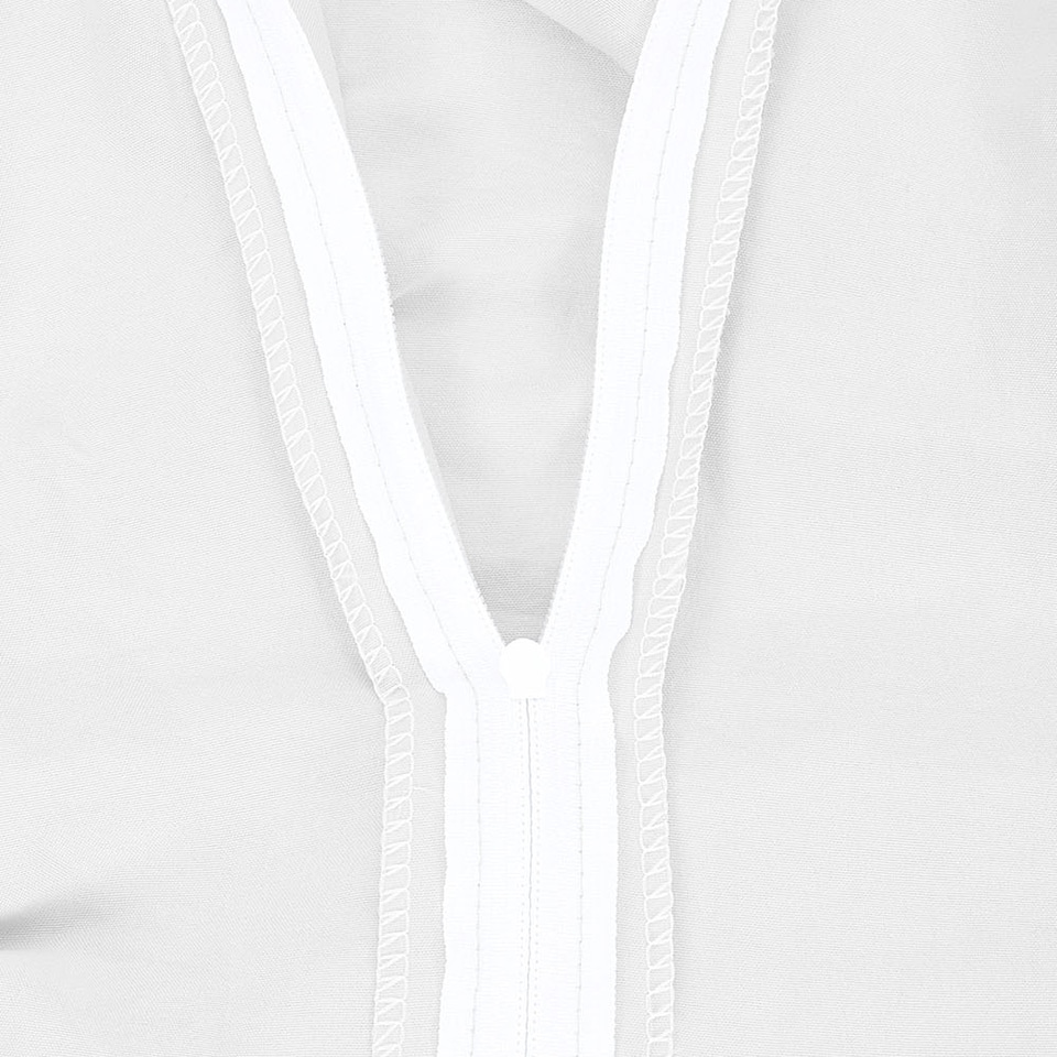 image 1 of Living and Home 3Pcs Bedding Solid Duvet Cover with 2 Pillowcase Set,White | White | King