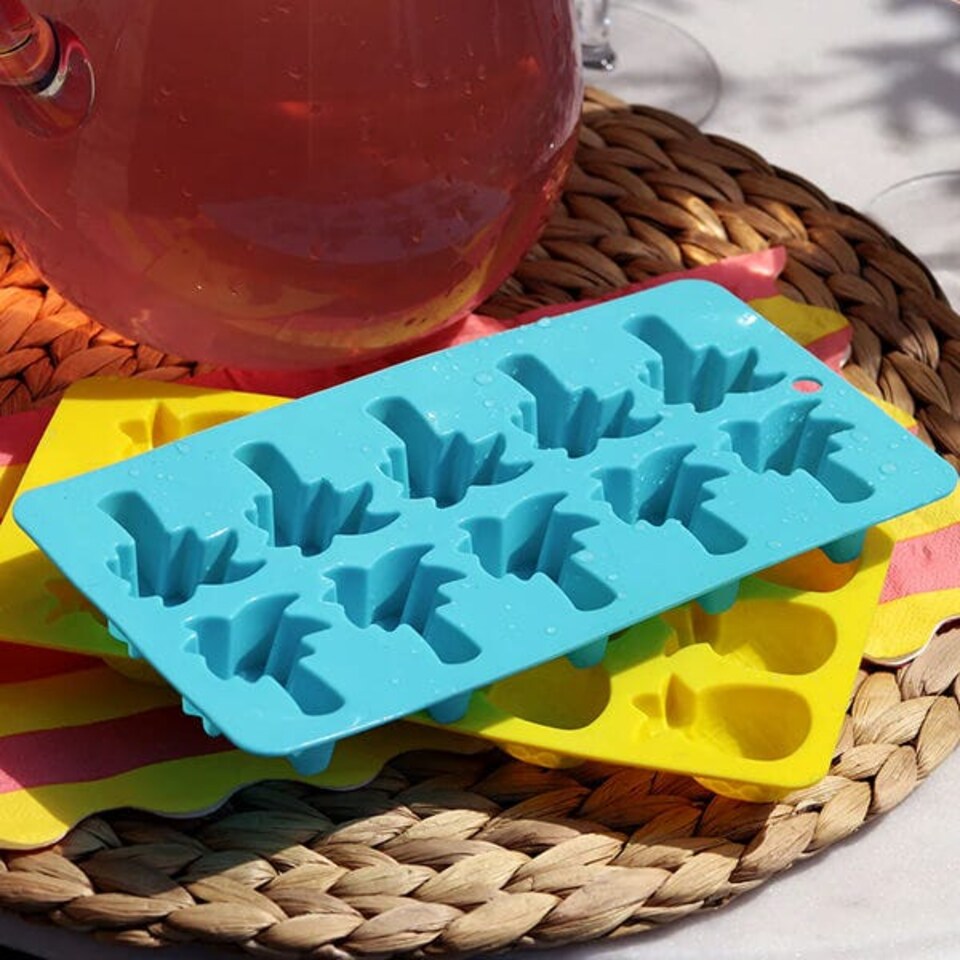 image 1 of Tala Silicone 10 Hole Palm Trees Ice Mould
