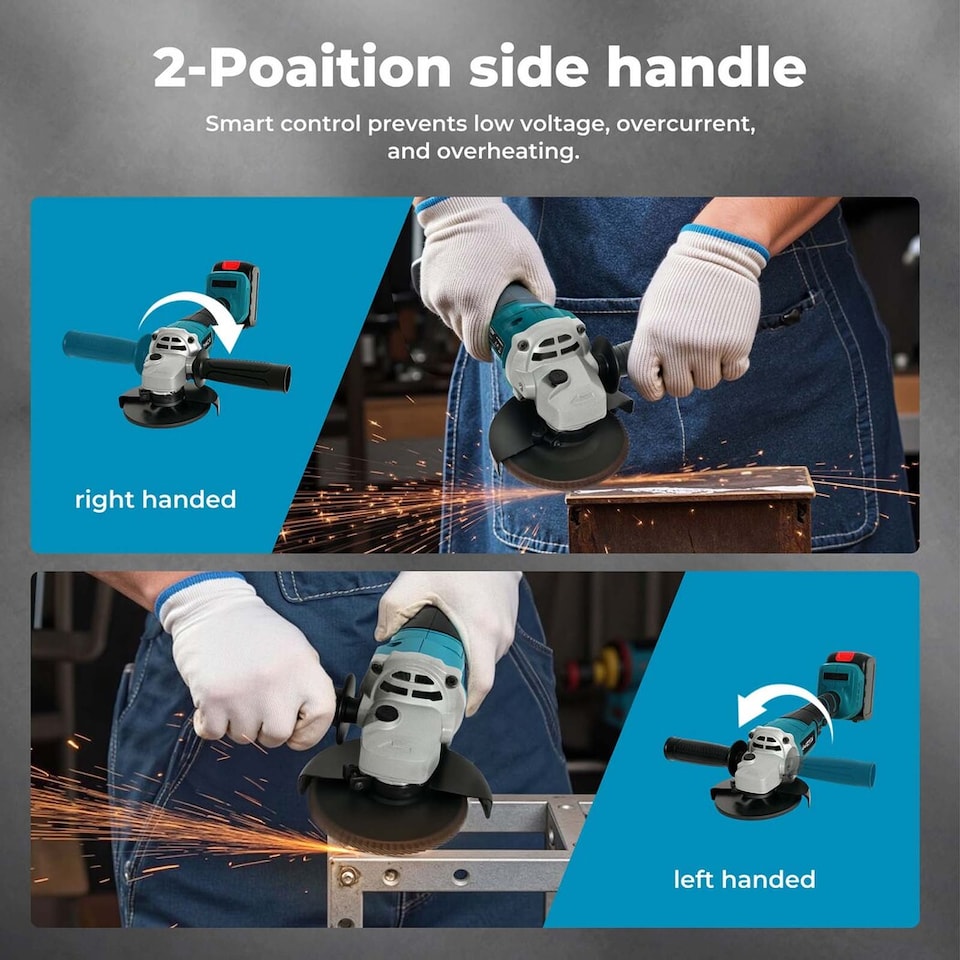 image 1 of 12V 150PSI Portable Air Compressor Dual Display LED Tire Inflator