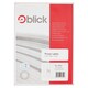 image 1 of Blick Recycled Labels 24 Per Sheet 100 Sheets, 64mm x 34mm, Rectangular, White, 2400 Labels
