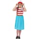 image 3 of Wheres Wally? Girls Deluxe Wenda Costume Set - White/Red/Blue - 7-9 Years | Multi | 7