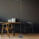 image 4 of Leroy - Grey 151cm Exposed Bulb Floor Lamp Grey