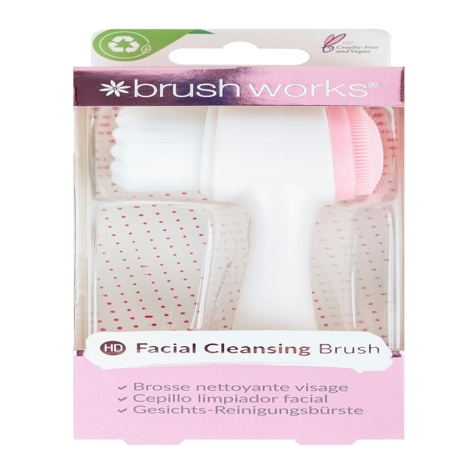 image 1 of Brushworks Facial Cleansing Brush