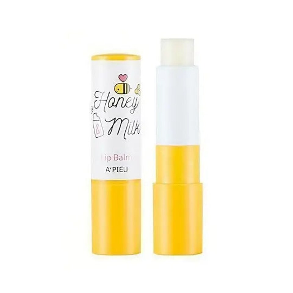 image 1 of A'PIEU Honey & Milk Lip Balm 3.3g