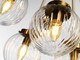 image 4 of Cosmos 9 Light Pendant Globe Glass Shades
