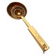 image 2 of Alchemist Gold Finish Measuring Spoons
