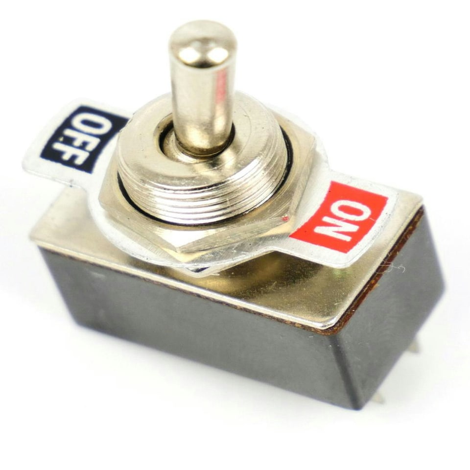 image 1 of Gaugemaster Electric SPST Toggle Switch