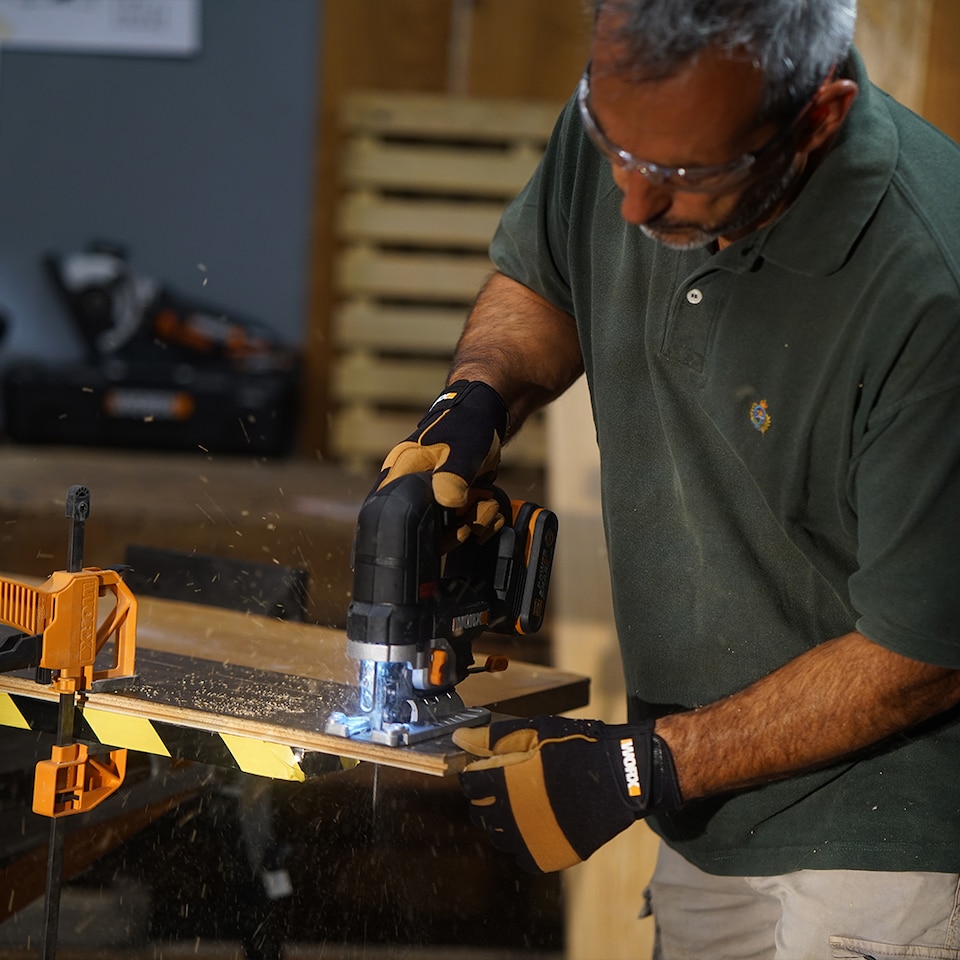 image 1 of WORX 20V Cordless Brushless 3500Rpm Jigsaw (BARE TOOL) WX542.9