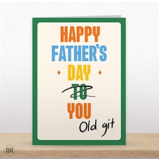 Quitting Hollywood Happy Father's Day You Old Git!