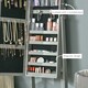 image 6 of HOMCOM Mirrored Jewellery Cabinet W/ LED Light Lockable Jewellery Armoire Grey