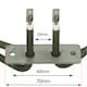 image 3 of SPARES2GO 2 Turn Heater Element compatible with Electrolux Fan Oven Cooker (1900w, 230V)