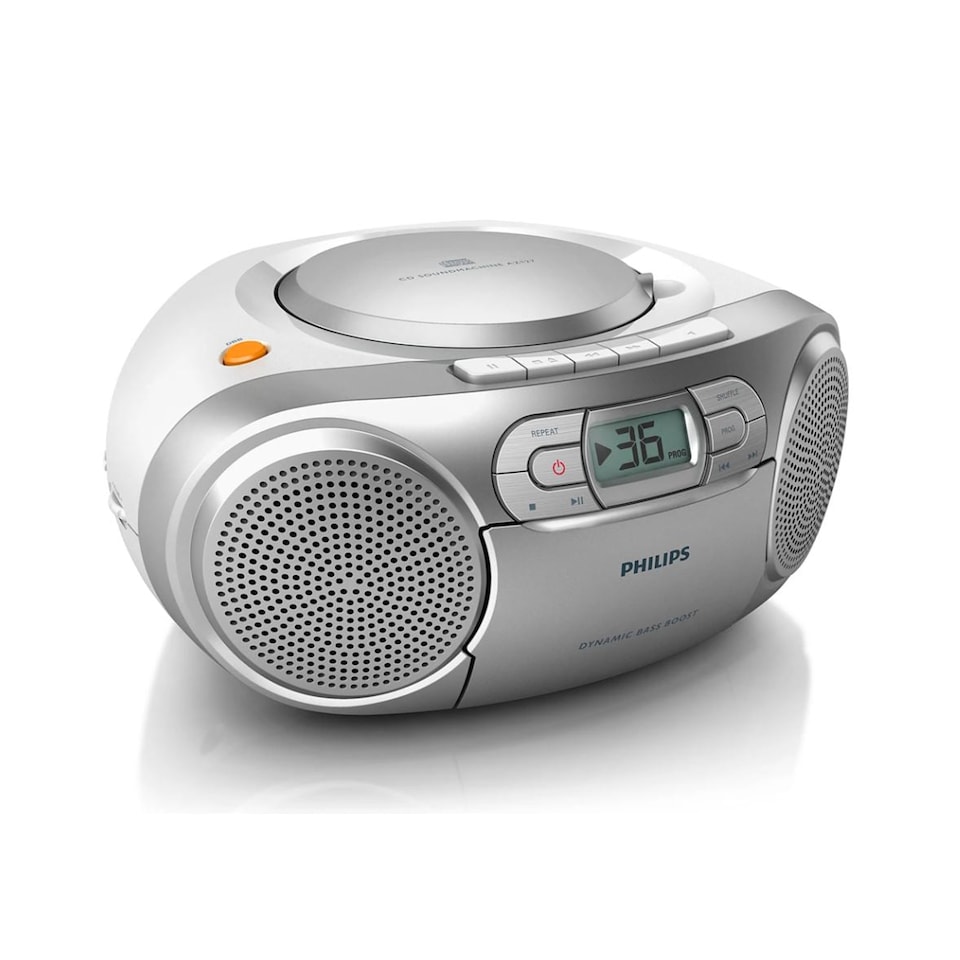 image 1 of Philips AZ127 Portable Stereo  in Silver