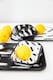 image 5 of Stripe Collection Enamel Rectangular Serving And Roasting Dish - 26 cm (W) x 18 cm (D) x 4 cm (H)