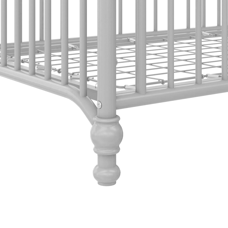 image 1 of Ivy 3in1 Convertible Cotbed Metal Grey