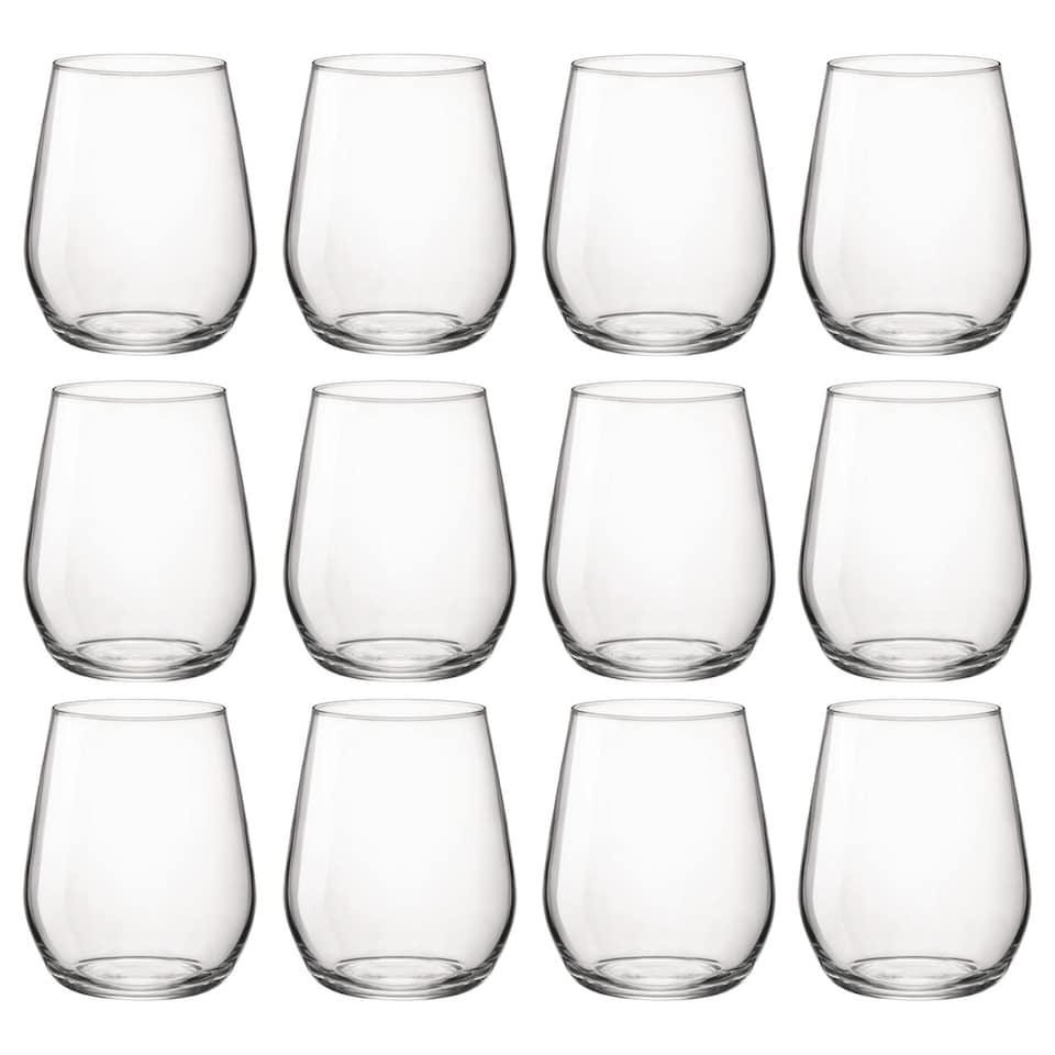 380ml Bormiolio Rocco Wine Glasses XL | Clear | 12