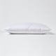 image 3 of Homescapes Luxury Organic Bamboo Pillow for Back Sleepers White