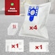 image 7 of SPARES2GO Ultra Strong Bags for Miele GN C2 C3 CX1 S2111 TT5000 S5210 S5211 S5261 S8320 Cat & Dog Vacuum Cleaners (Pack of 4 & Fresheners)