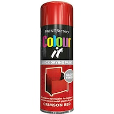 Primer Spray Paint Aerosol Auto Car Wood Metal 250ml Red