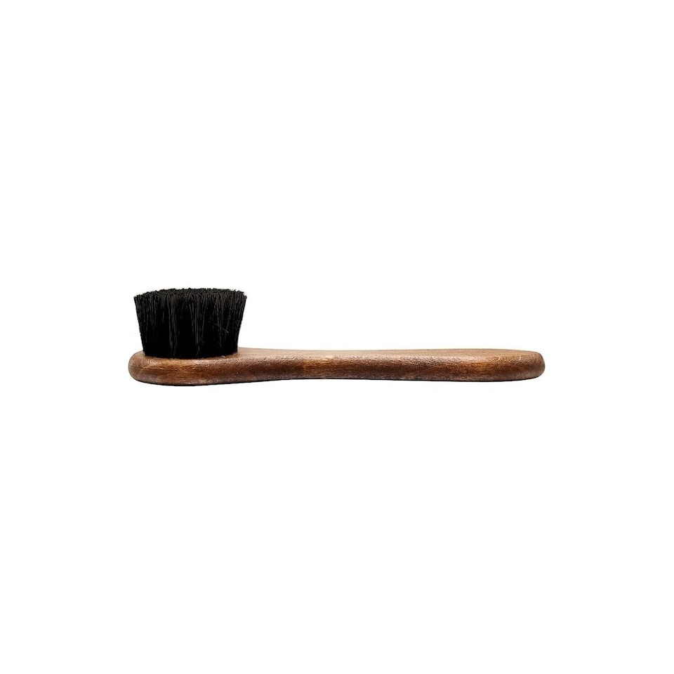 image 1 of BIRCH Horsehair Dauber Brush - For Applying Shoe Polish and Cream 15cm | Black | Black