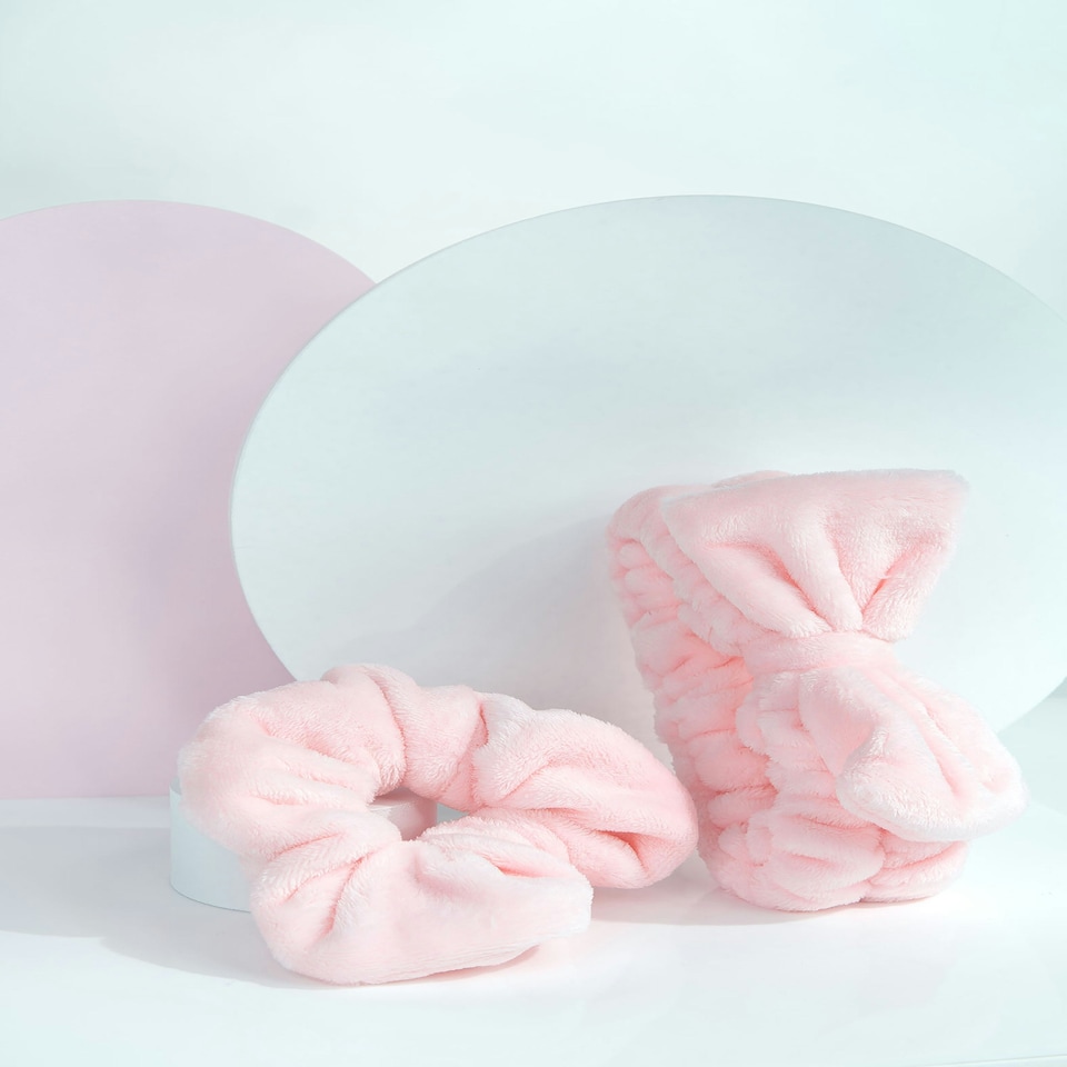image 1 of Brushworks Makeup Headband and Scrunchie