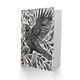image 2 of Wild Flight Magic Gothic Raven Him Her Birthday Card